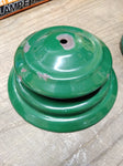 Vtg Coleman 2 Mantle Gas Camping Fishing Lantern 4/76 Pyrex Globe Model 220J
