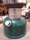 Vtg Coleman 2 Mantle Gas Camping Fishing Lantern 11/74 Pyrex Globe Model 220H