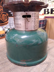 Vtg Coleman 2 Mantle Gas Camping Fishing Lantern 11/74 Pyrex Globe Model 220H