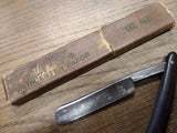 Vtg W Hill's Worcester Razor Company Hollow Ground Straight Razor Original Box!