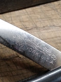 Vtg SB Kahnweiler & Co Hollow Ground Straight Razor w/Box New York USA!