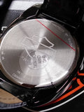 Vtg NOS Unisex Bulova Harley Davidson Wrist Watch Scull & Black Dial 50M WR Box