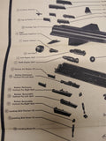Vtg 1958 Revell North American X-15 Model Kit H 198 89 Scale 1/64 Open Box