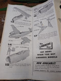 Vtg The Lindberg Line Messerschmitt ME 262 Model Kit #538 1/4 Scale Open Box