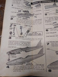Vtg The Lindberg Line Messerschmitt ME 262 Model Kit #538 1/4 Scale Open Box
