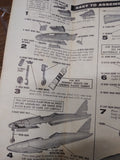 Vtg The Lindberg Line Messerschmitt ME 262 Model Kit #538 1/4 Scale Open Box