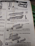 Vtg The Lindberg Line Messerschmitt ME 262 Model Kit #538 1/4 Scale Open Box