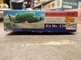 Vtg The Lindberg Line Messerschmitt ME 262 Model Kit #538 1/4 Scale Open Box