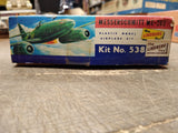 Vtg The Lindberg Line Messerschmitt ME 262 Model Kit #538 1/4 Scale Open Box