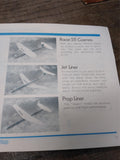 Vtg White Wings 6 Gliders Airplane Kit AG 600 Balsa Wood Fiber Japan w/Open Box