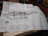 Vtg Marinecraft Kits HMS Victory Wooden Ship Model MC 7 Open Box Made In England