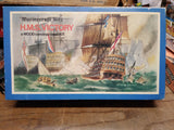 Vtg Marinecraft Kits HMS Victory Wooden Ship Model MC 7 Open Box Made In England