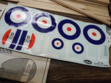 Guillow's Sopwith Camel British WW1 Fighter Balsa Wood Model Airplane Kit #801