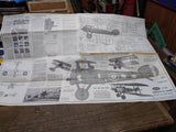 Guillow's Sopwith Camel British WW1 Fighter Balsa Wood Model Airplane Kit #801