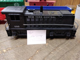 Vtg Marx O Gauge Train Set NYC 588 Diesel Switcher w/Car Hauler & 4 Cars Box!