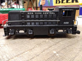 Vtg Marx O Gauge Train Set NYC 588 Diesel Switcher w/Car Hauler & 4 Cars Box!