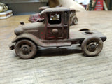 Vtg Antique Toy 1930's AC Williams Cast Iron Red Truck Steel Artillery Wheels