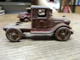 Vtg Antique Toy 1930's AC Williams Cast Iron Red Truck Steel Artillery Wheels