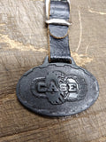 Vtg JI CASE Co WATCH FOB Groff Tractor & Equipment Co Wheel & Crawler Tractors