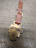 Vtg Detroit Diesel Brass WATCH FOB Engines Inc Phila Harrisburg Heavy Equipment