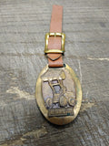 Vtg Euclid Pivot Steer Loaders Heavy Construction Equipment Brass WATCH FOB