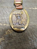 Vtg Euclid Pivot Steer Loaders Heavy Construction Equipment Brass WATCH FOB