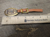 Vtg Euclid Pivot Steer Loaders Heavy Construction Equipment Brass WATCH FOB