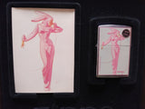 Vtg Sealed ZIPPO 1997 Limited Edition Classic Bunny Petty Girl Lighter w/Box