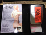 Vtg Sealed ZIPPO 1997 Limited Edition Classic Bunny Petty Girl Lighter w/Box
