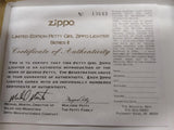 Vtg Sealed ZIPPO 2000 Limited Edition Classic Petty Flower Girl Lighter w/Box
