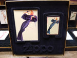 Vtg Sealed ZIPPO 2000 Limited Edition Classic Satin Doll Petty Girl Lighter Box!