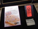 Vtg Sealed ZIPPO 1999 Limited Edition Classic Bewitching Petty Girl Lighter Box!
