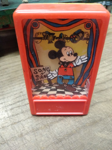 Vtg 1975 Mickey Mouse Disney Original Disney Dancer Toy Made In Hong Kong Cool!!