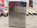 Vtg 2001 ZIPPO Playboy Bunny Head Cigarette Lighter Polished Chrome Sparks USA!