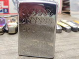Vtg 2001 ZIPPO Playboy Bunny Head Cigarette Lighter Polished Chrome Sparks USA!