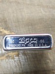 Vtg 2001 ZIPPO Playboy Bunny Head Cigarette Lighter Polished Chrome Sparks USA!