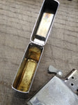 Vtg 2001 ZIPPO Playboy Bunny Head Cigarette Lighter Polished Chrome Sparks USA!