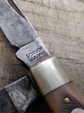 Vtg Schrade USA 340T Old Timer 3 Blade Folding Pocket Knife 2.5" Blade