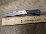 Vtg CRKT Brian Tighe Design 8101 Single Blade Folding Pocket Knife 2 5/8" Blade!