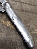 Vtg Imperial Prov R.I. USA Folding Pocket Knife Metal Handle 2 Blade 3" Closed
