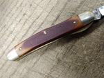 Vtg Schrade Old Timer USA 180T Single Blade Folding Pocket Knife 2 Inch Blade