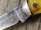 Vtg Germania Cutlery Works 2 Blade Folding Pocket Knife 1.5 Inch Blade Germany