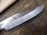 Cobra Stainless Steel 11" Fixed Blade Bowie Hunting Knife Leather Sheath Japan 1