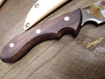 Cobra Stainless Steel 11" Fixed Blade Bowie Hunting Knife Leather Sheath Japan 1