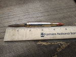 Vtg Winchester Bullet Folding #4040515A Pocket Knife 1 5/8 Inch Blade Nice Shape