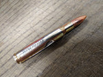 Vtg Winchester Bullet Folding #4040515A Pocket Knife 1 5/8 Inch Blade Nice Shape