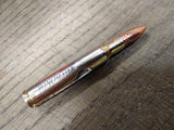 Vtg Winchester Bullet Folding #4040515A Pocket Knife 1 5/8 Inch Blade Nice Shape