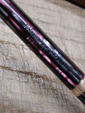 Vtg Parker Duofold Mechanical Pencil Rose Gray Geometric Stripe w/Box Works!