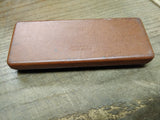 Vtg Parker Duofold Mechanical Pencil Rose Gray Geometric Stripe w/Box Works!