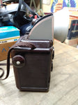 Vtg ARGUS 75 Film Camera with Flash Shutter Works 620 Film Bakelite Case Nice!